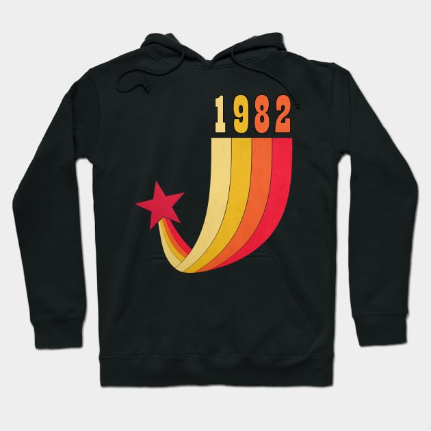 Vintage 1982 Hoodie by Nerd_art